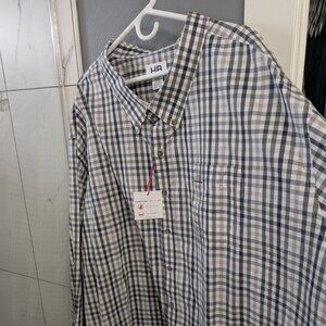 Men's Big and Tall Harbor Bay dress shirt. NWT size 6XL
